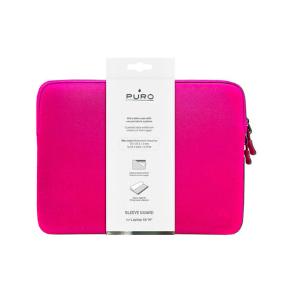Puro Slim Guard 14" Laptop Bag - Pink_1