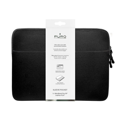 Puro SLIM POCKET Sleeve Bag Neoprena 15-16'' black_1