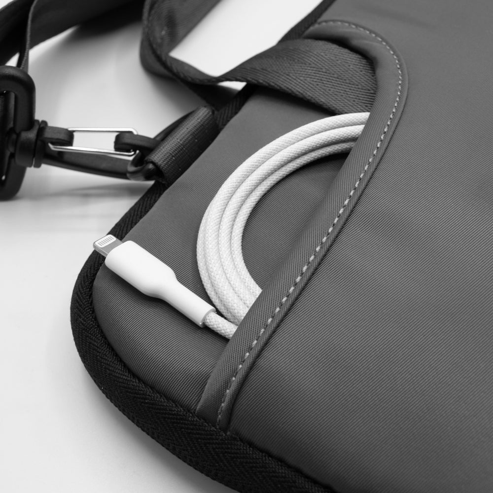 Puro Scudo SleevePro in Nylon for MacBook and Notebook up to 14" Black_1