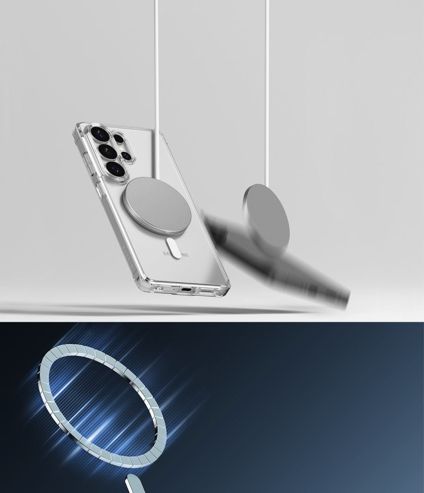 Ringke Fusion Magnetic MagSafe Case for Samsung Galaxy S26 Ultra - Clear_6