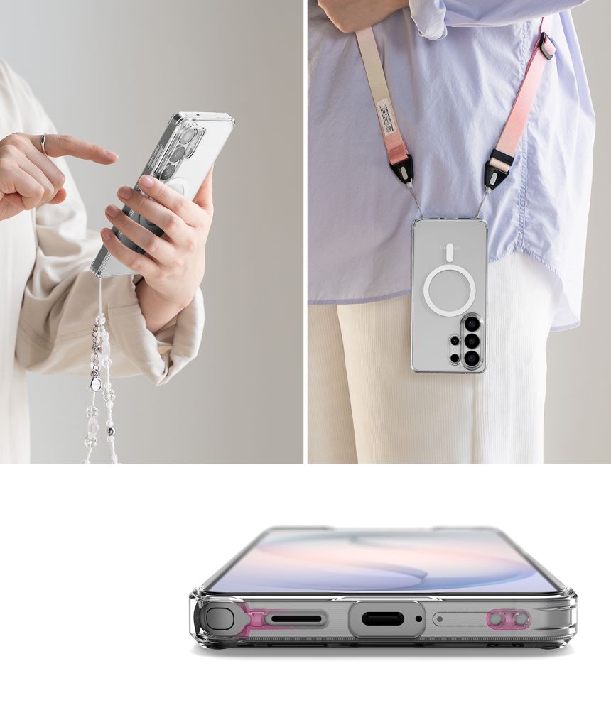 Ringke Fusion Magnetic MagSafe Case for Samsung Galaxy S26 Ultra - Clear_8