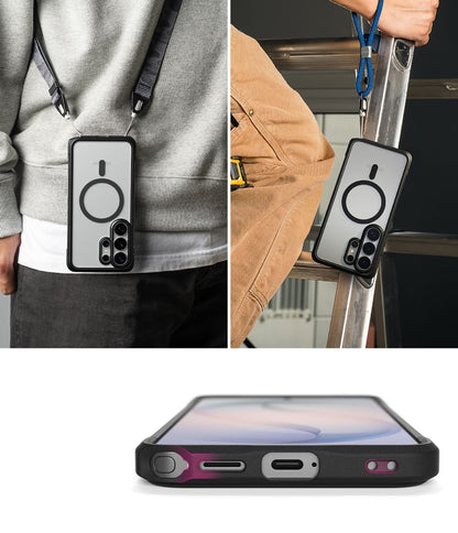 Ringke Fusion Bold Magnetic MagSafe Case for Samsung Galaxy S26 Ultra - Clear Black_5