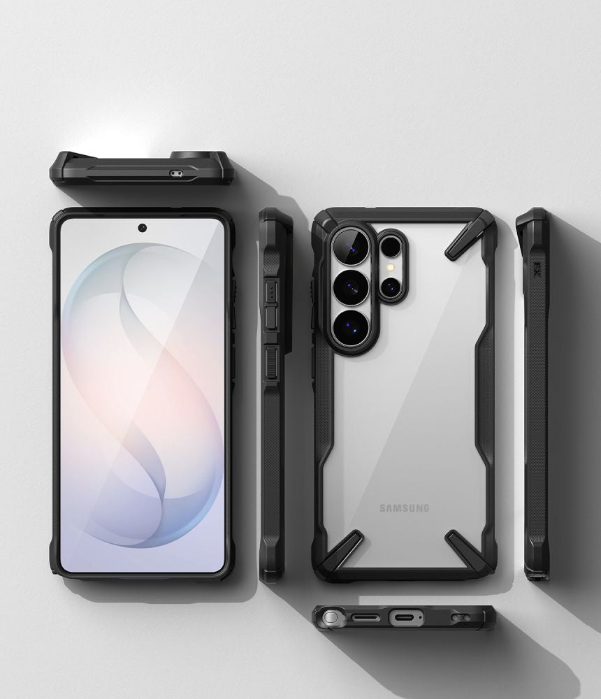 Ringke Fusion X Case for Samsung Galaxy S26 Ultra - Clear Black_3