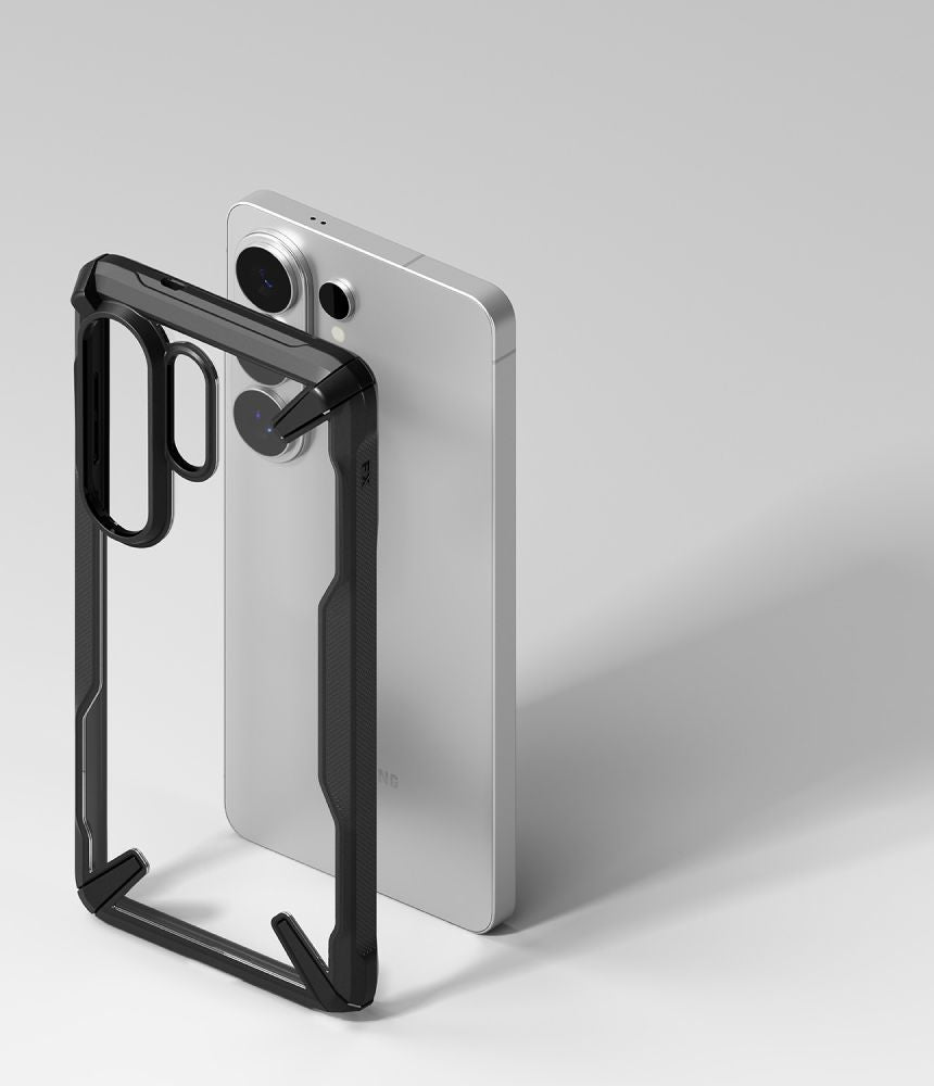 Ringke Fusion X Case for Samsung Galaxy S26 Ultra - Clear Black_4