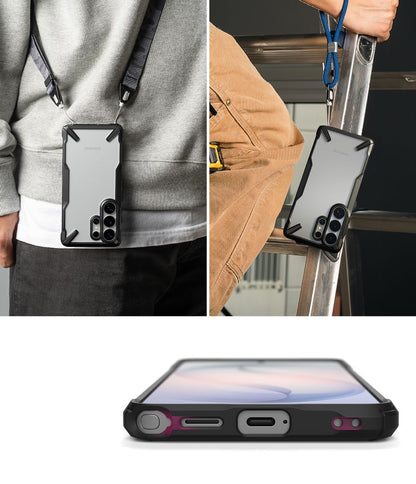 Ringke Fusion X Case for Samsung Galaxy S26 Ultra - Clear Black_5
