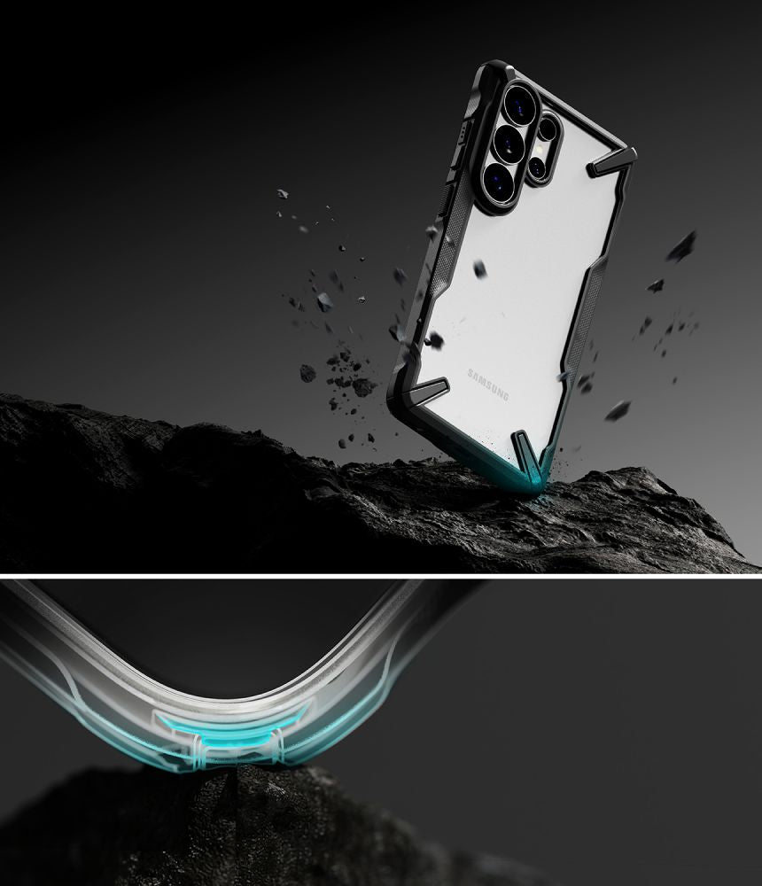 Ringke Fusion X Case for Samsung Galaxy S26 Ultra - Clear Black_6