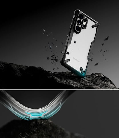 Ringke Fusion X Case for Samsung Galaxy S26 Ultra - Clear Black_6