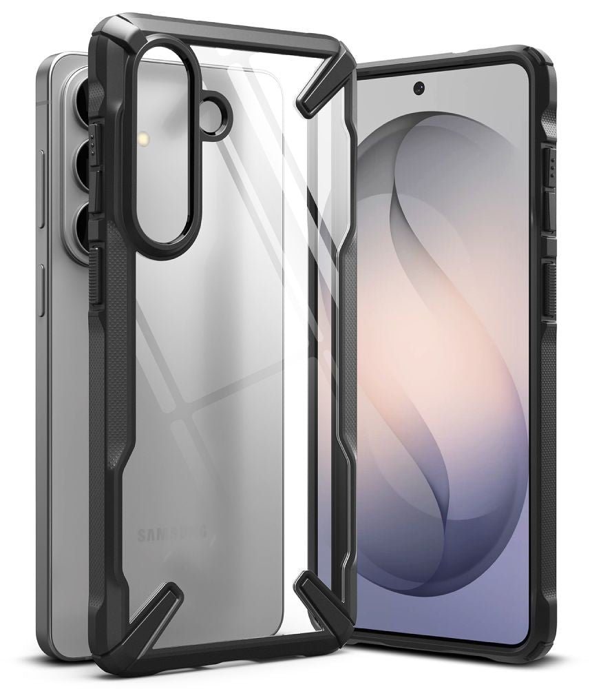 Ringke Fusion X Case for Samsung Galaxy S26+ - Transparent Black_0