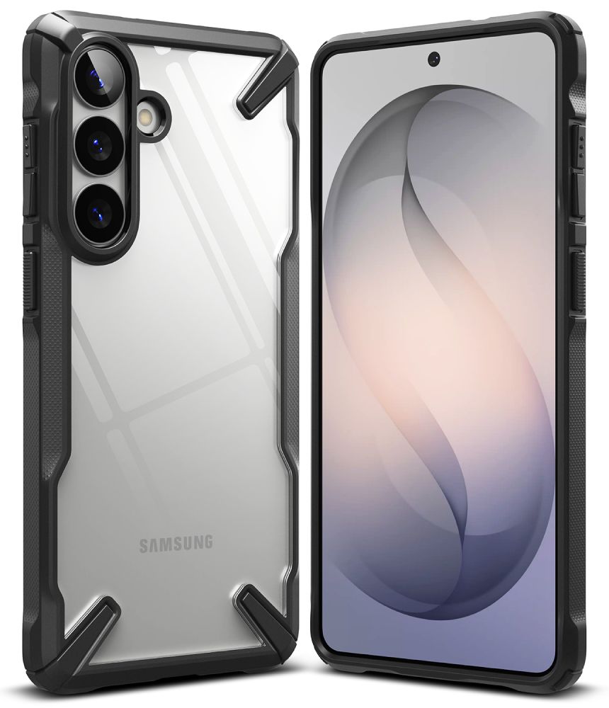 Ringke Fusion X Case for Samsung Galaxy S26+ - Transparent Black_1