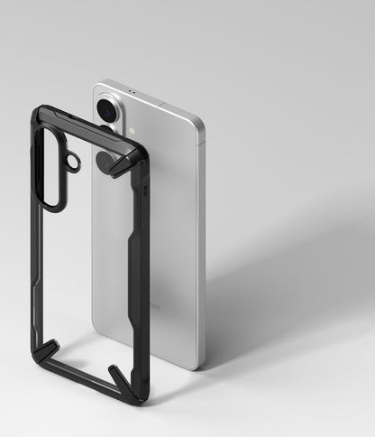 Ringke Fusion X Case for Samsung Galaxy S26+ - Transparent Black_4