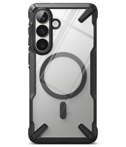 Ringke Fusion X Magnetic MagSafe Case for Samsung Galaxy S26+ - Clear Black_2