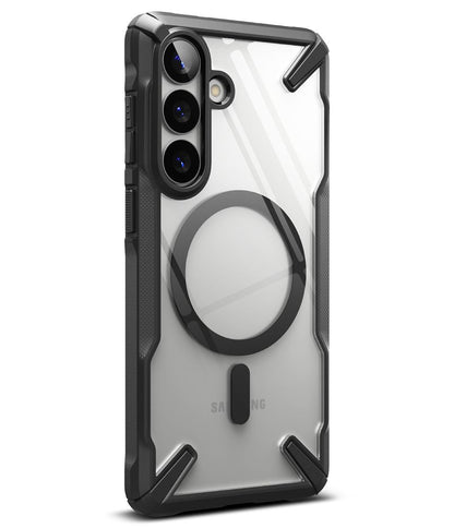Ringke Fusion X Magnetic MagSafe Case for Samsung Galaxy S26+ - Clear Black_3