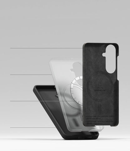 Ringke Silicone MagSafe Case for Samsung Galaxy S26 - Black_5