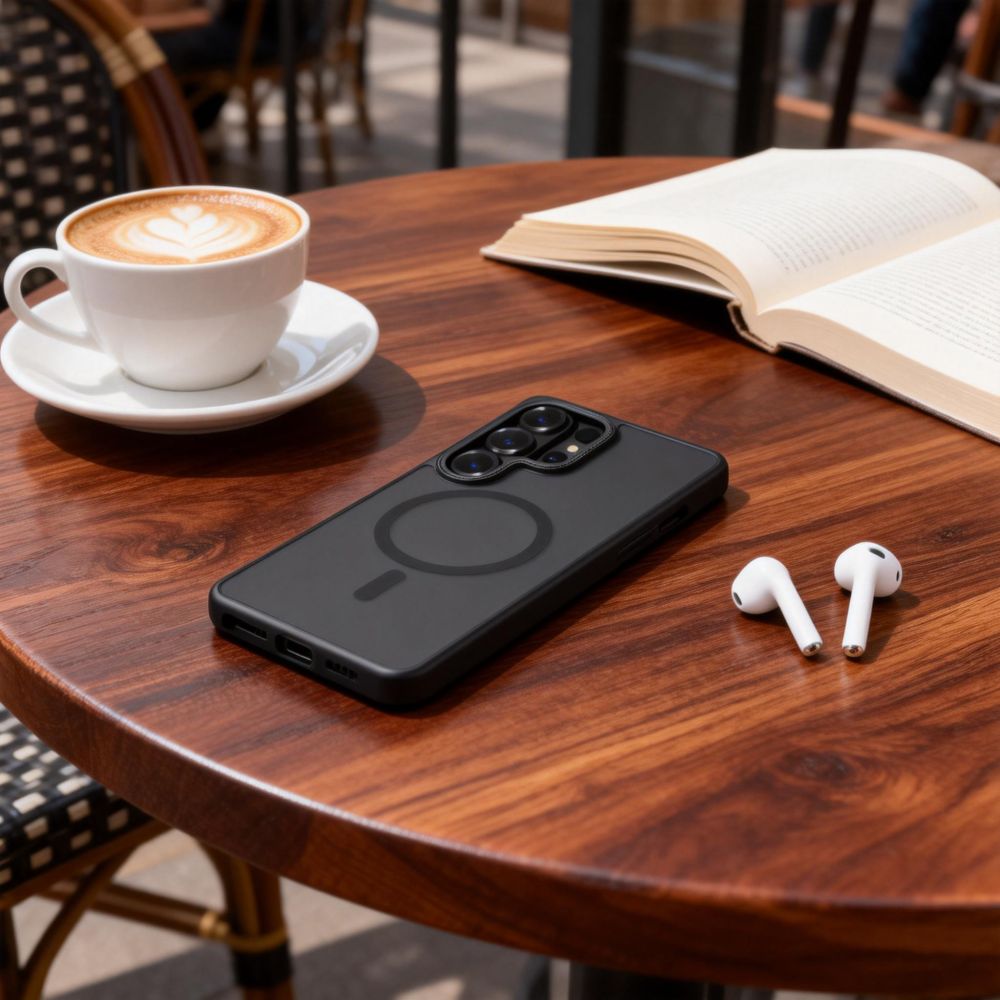 Tech-Protect MagCam MagSafe Case for Samsung Galaxy S26 Ultra - Matte Black_6