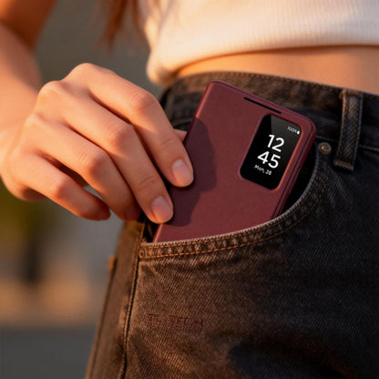 Tech-Protect Smart Wallet Case for Samsung Galaxy S26 - Burgundy_4