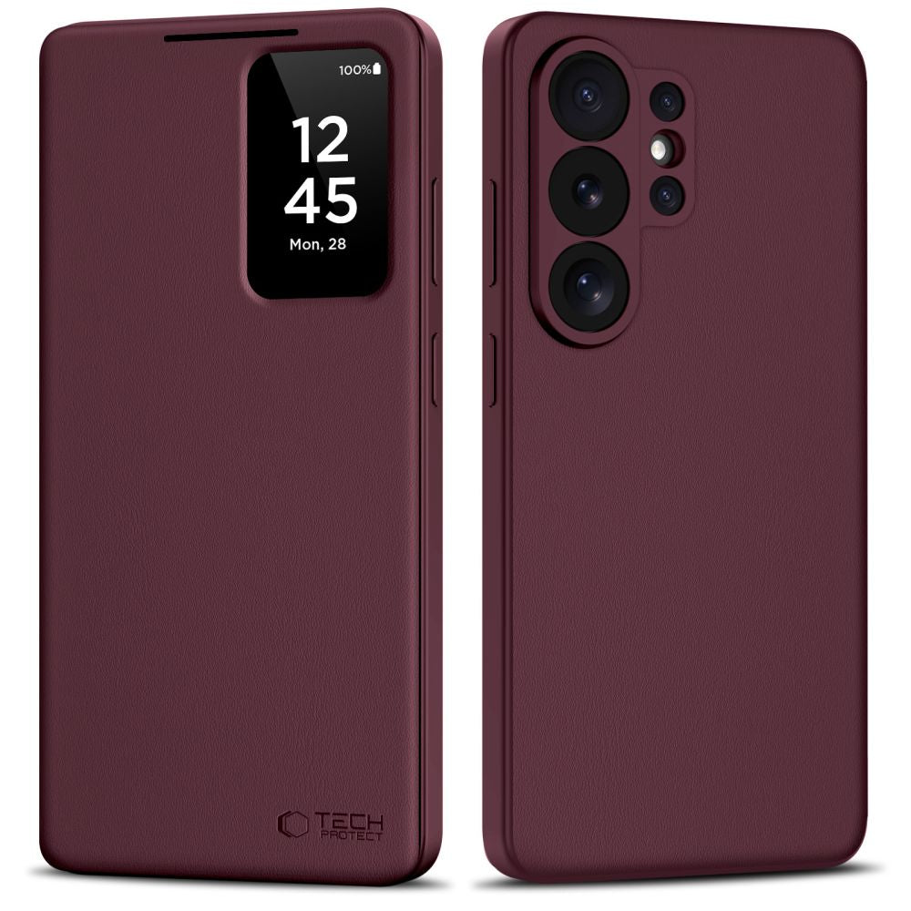 Tech-Protect Smart Wallet Case for Samsung Galaxy S26 Ultra - Burgundy_0