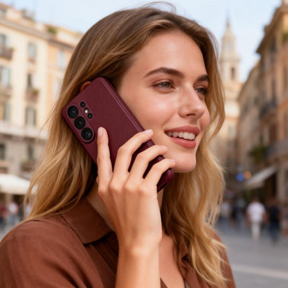 Tech-Protect Smart Wallet Case for Samsung Galaxy S26 Ultra - Burgundy_5