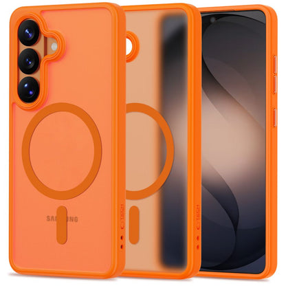 Tech-Protect Magmat MagSafe Case for Samsung Galaxy S26 - Orange Matte_0