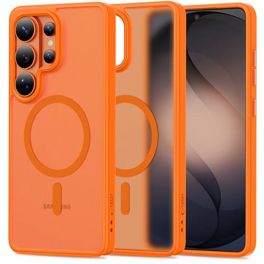 Tech-Protect Magmat MagSafe Case for Samsung Galaxy S26 Ultra - Orange Matte_0