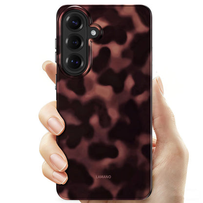Tech-Protect Lamano MagSafe Case for Samsung Galaxy S26+ - Brown and Black_3