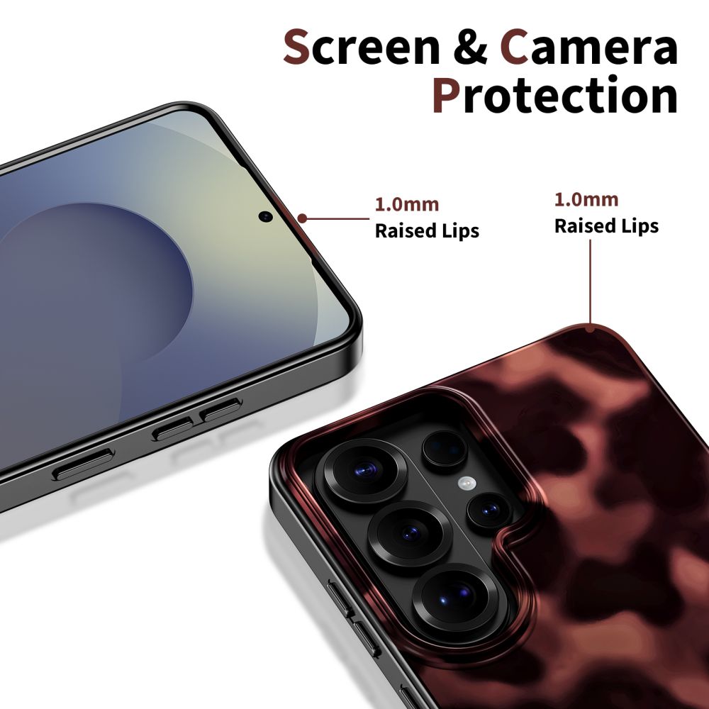 Tech-Protect Lamano MagSafe Case for Samsung Galaxy S26 Ultra - Brown and Black_3