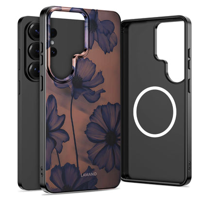 Tech-Protect Lamano MagSafe Case for Samsung Galaxy S26 Ultra - Brown and Purple_0