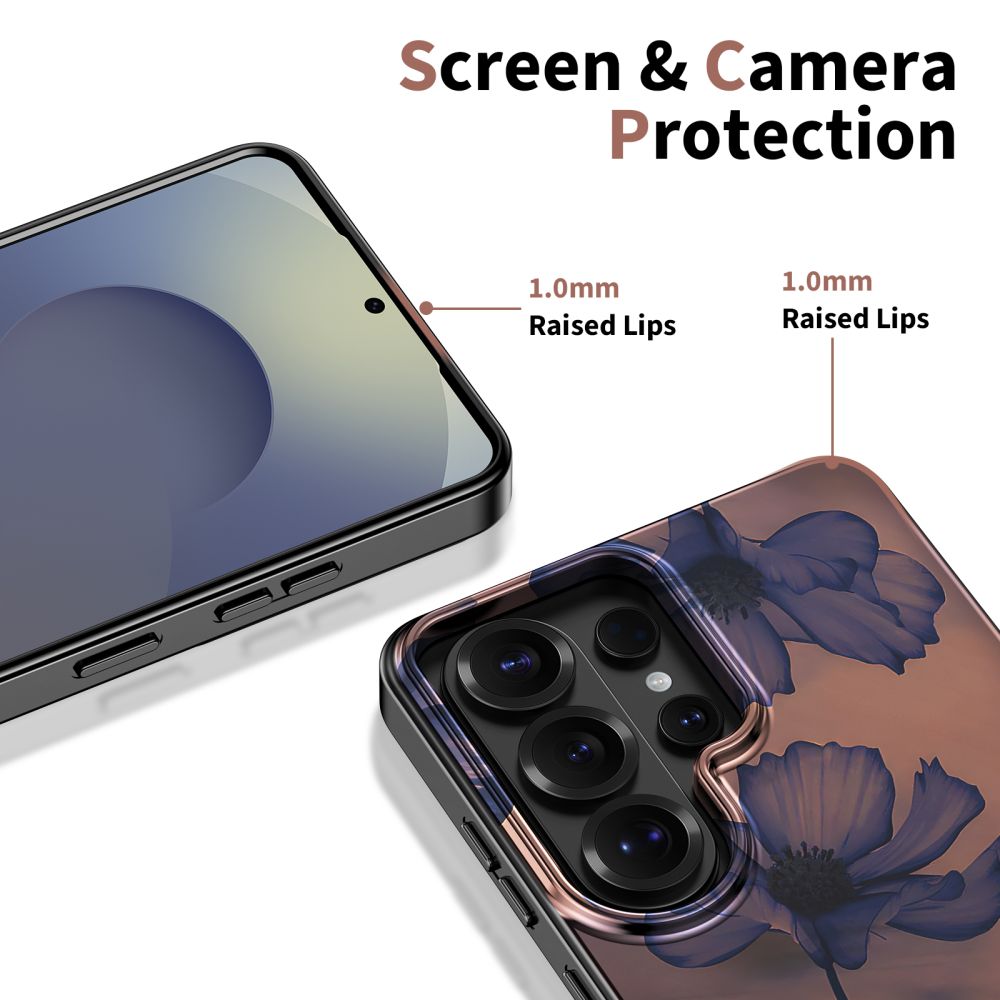 Tech-Protect Lamano MagSafe Case for Samsung Galaxy S26 Ultra - Brown and Purple_2