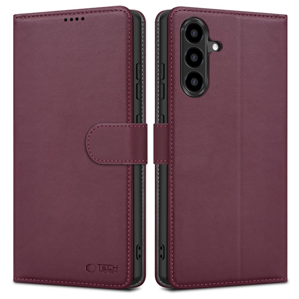 Tech-Protect Wallet Case for Samsung Galaxy A36 / A56 / A37 5G - Burgundy_0