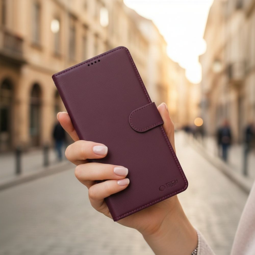 Tech-Protect Wallet Case for Samsung Galaxy A36 / A56 / A37 5G - Burgundy_3