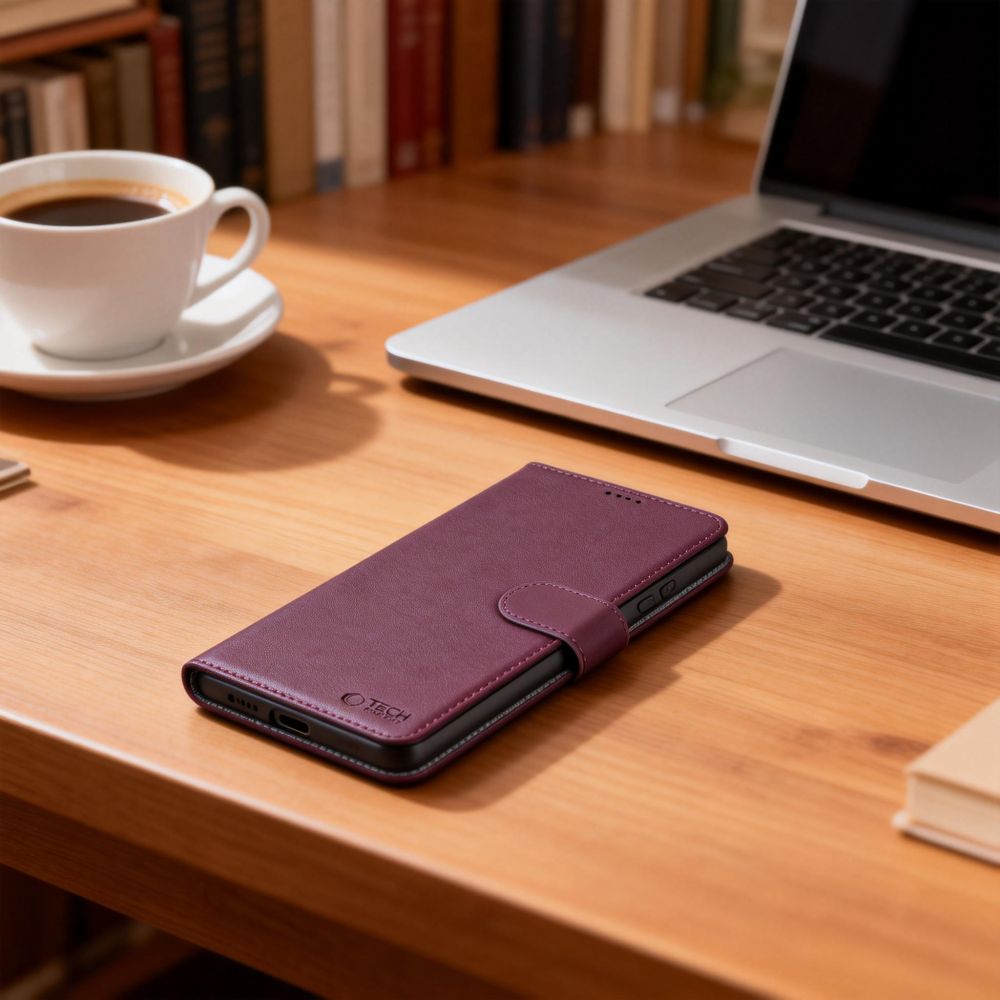 Tech-Protect Wallet Case for Samsung Galaxy A36 / A56 / A37 5G - Burgundy_6