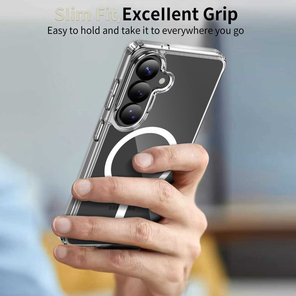 Tech-Protect FlexAir Hybrid MagSafe Case for Samsung Galaxy A36 / A56 / A37 5G - Transparent_6