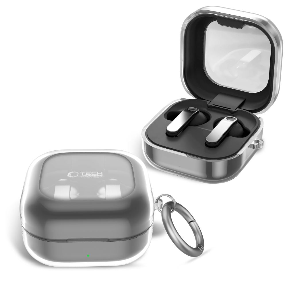 Tech-Protect FlexAir Case for Samsung Galaxy Buds 4 / Buds 4 Pro - Transparent_3