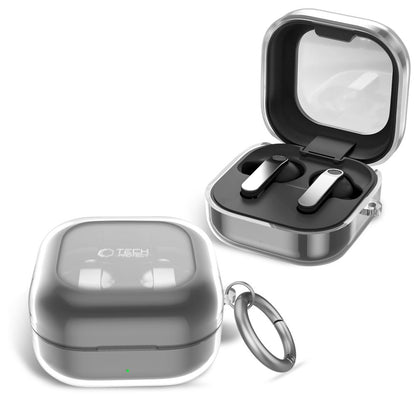 Tech-Protect FlexAir Case for Samsung Galaxy Buds 4 / Buds 4 Pro - Transparent_3