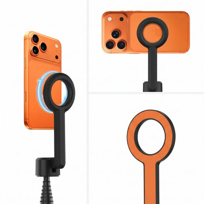 Tech-Protect L10S Bluetooth Selfie Stick Tripod - Black and Orange_9