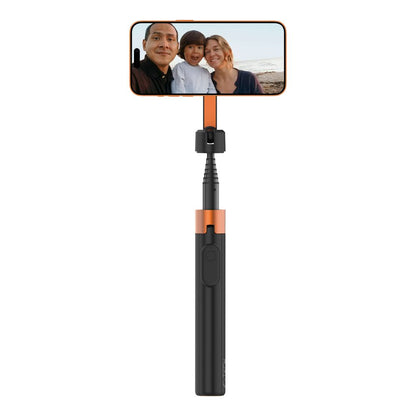 Tech-Protect L10S Bluetooth Selfie Stick Tripod - Black and Orange_4