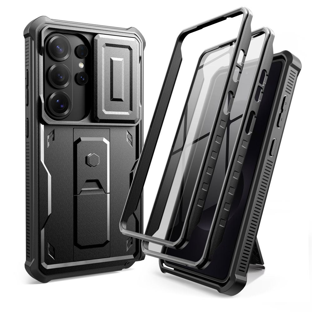 Tech-Protect Kevlar Cam+ Case for Samsung Galaxy S26 Ultra - Black_1