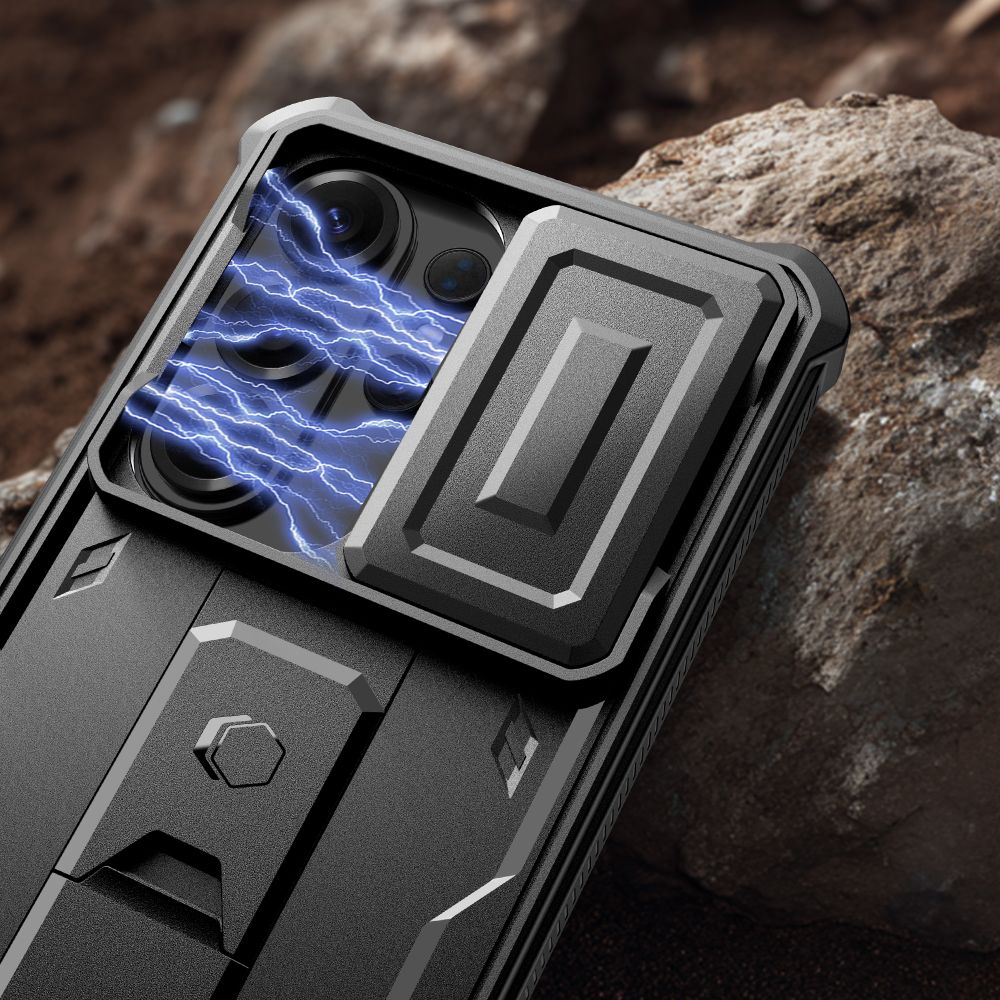 Tech-Protect Kevlar Cam+ Case for Samsung Galaxy S26 Ultra - Black_2
