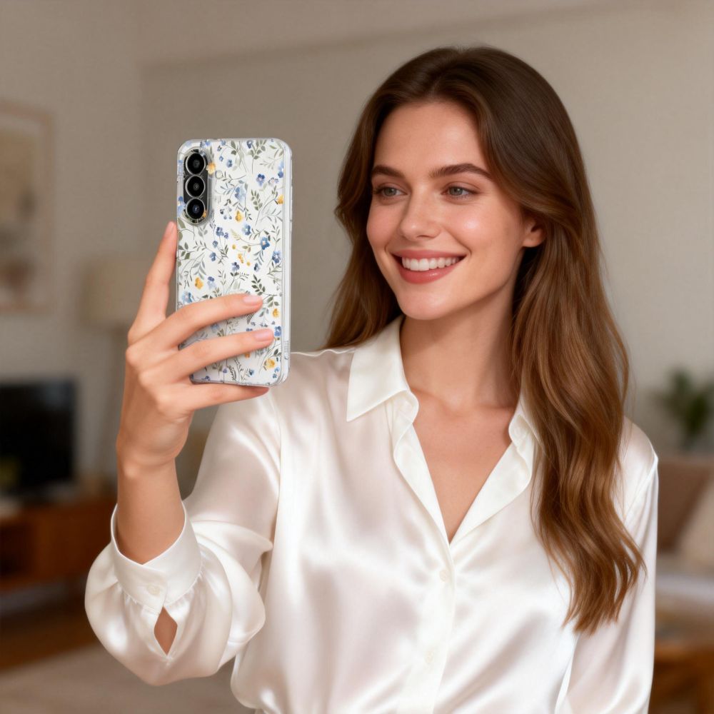 Tech-Protect FlexAir Case for Samsung Galaxy A57 5G - Multicolor Flowers_7