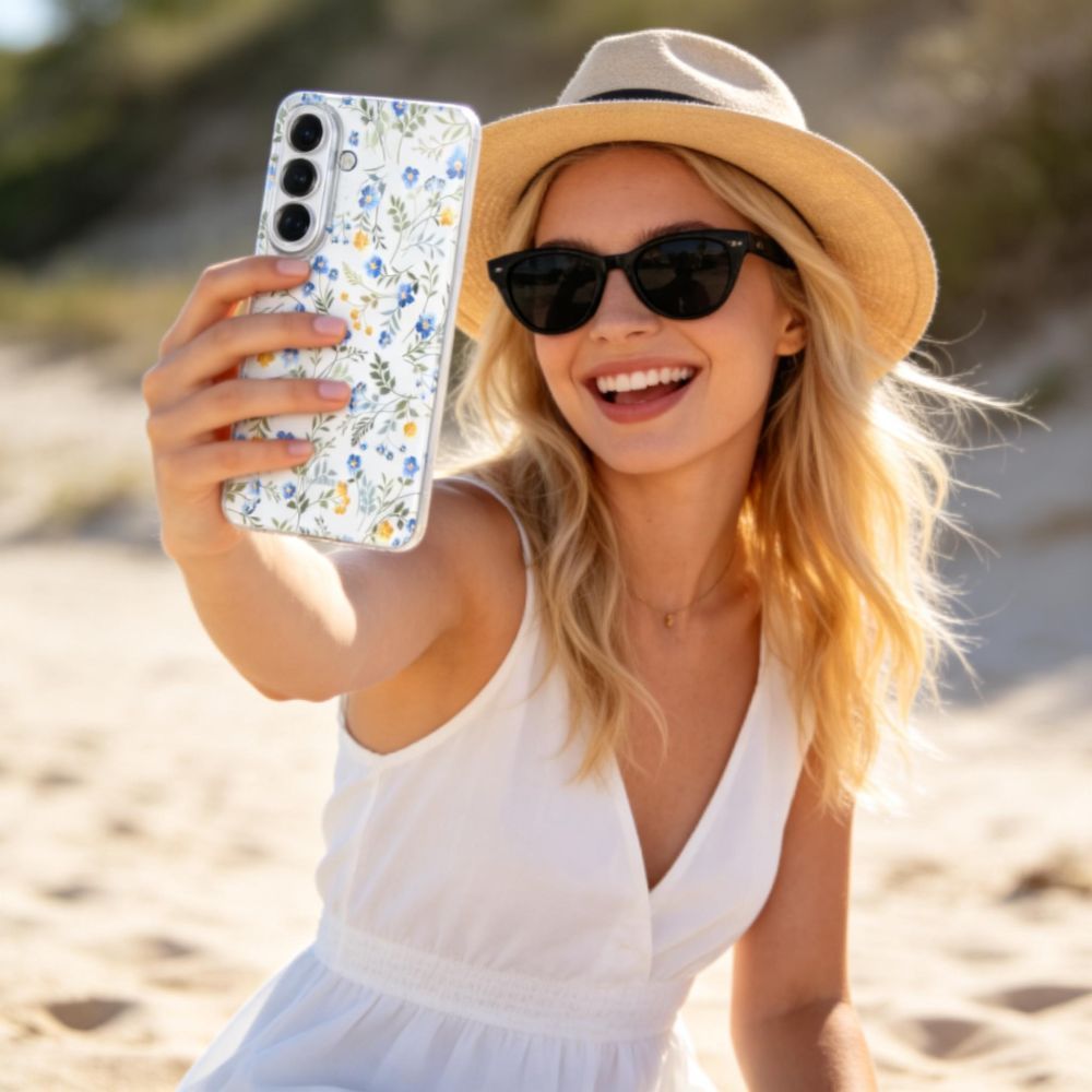 Tech-Protect FlexAir Case for Samsung Galaxy A37 5G - Multicolor Flowers_5