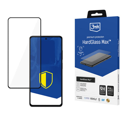 3mk HardGlass Max Black Full Coverage Reinforced Tempered Glass for Google Pixel 8 5G_0