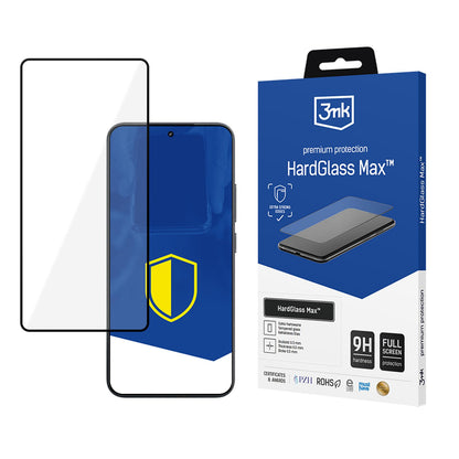 Reinforced full-screen tempered glass 3mk HardGlass Max Black for Xiaomi 15_0