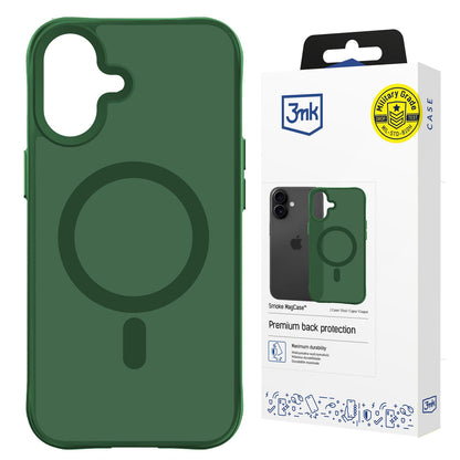 3mk Smoke MagCase for iPhone 17 - Green-Translucent_0