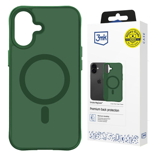 3mk Smoke MagCase for iPhone 17 - Green-Translucent_0