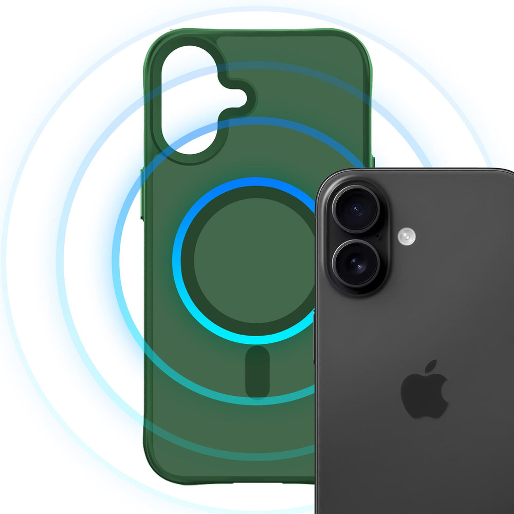 3mk Smoke MagCase for iPhone 17 - Green-Translucent_2