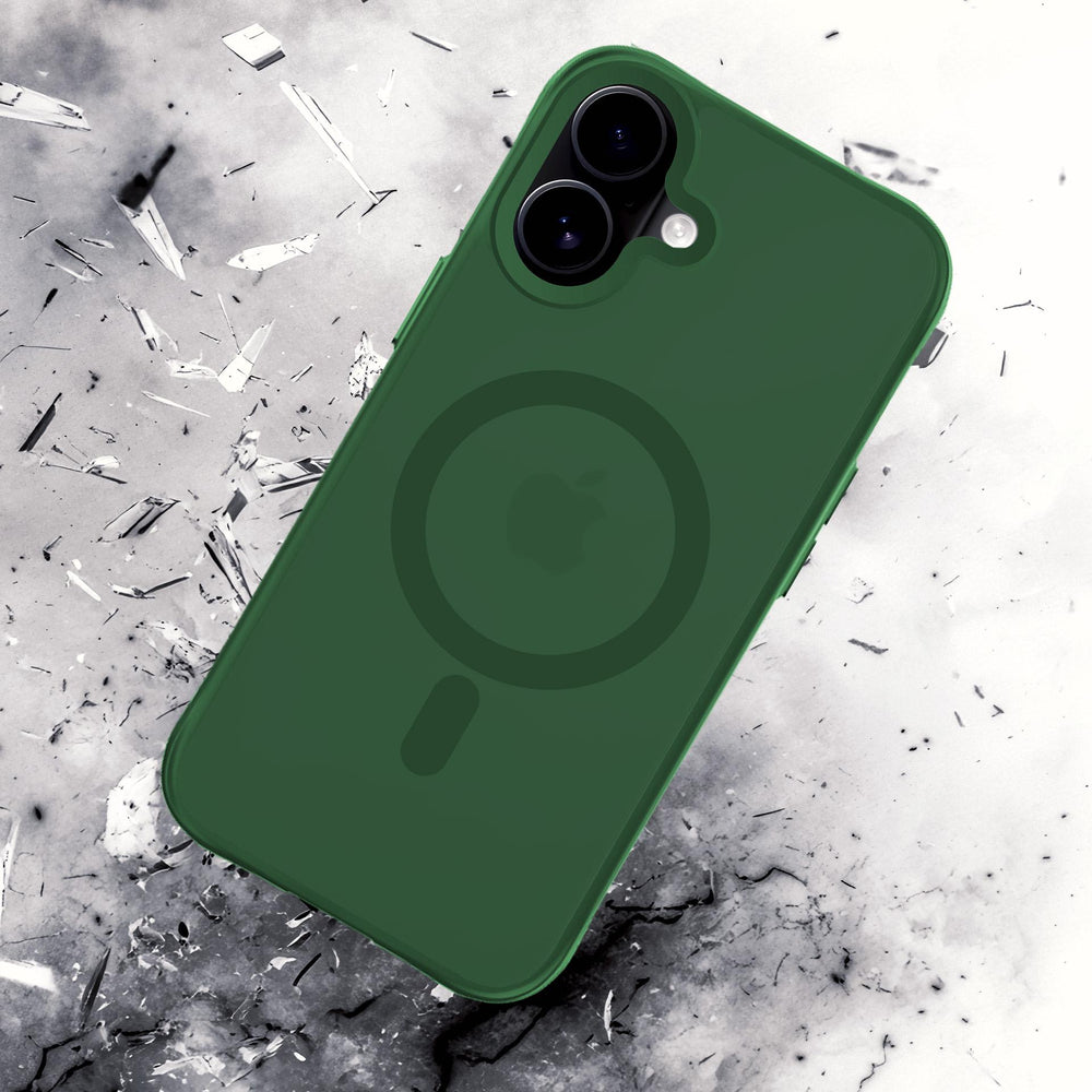 3mk Smoke MagCase for iPhone 17 - Green-Translucent_5