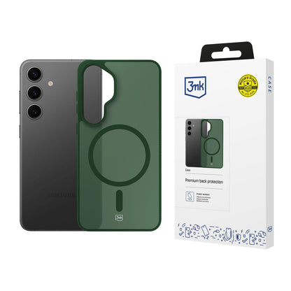 3mk Smoke MagCase for Samsung Galaxy S24 - Green-Translucent_0