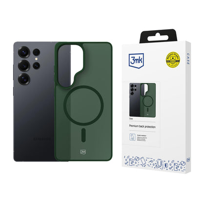 3mk Smoke MagCase for Samsung Galaxy S25 Ultra - Green-Translucent_0