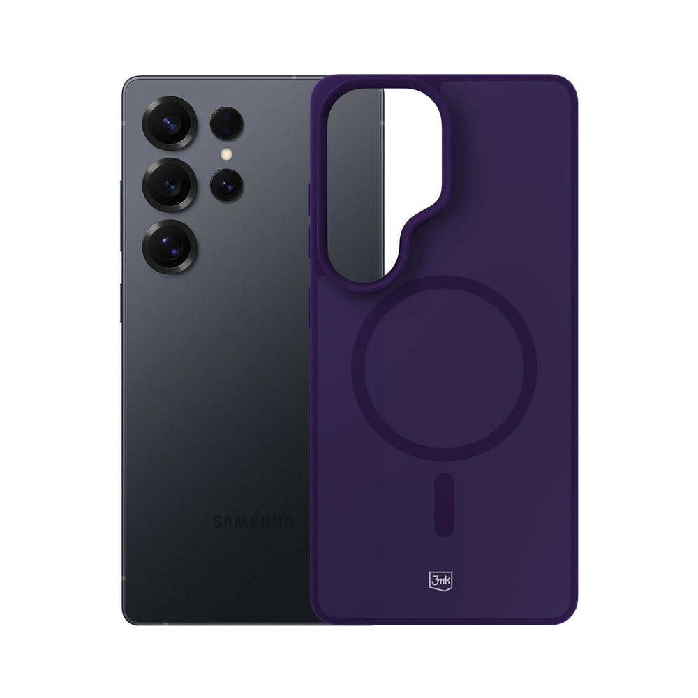 3mk Smoke MagCase for Samsung Galaxy S25 Ultra - Purple-Translucent_12