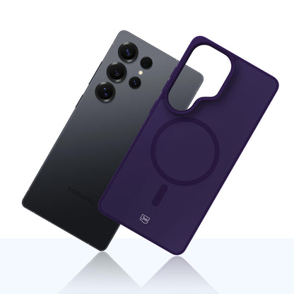 3mk Smoke MagCase for Samsung Galaxy S25 Ultra - Purple-Translucent_4