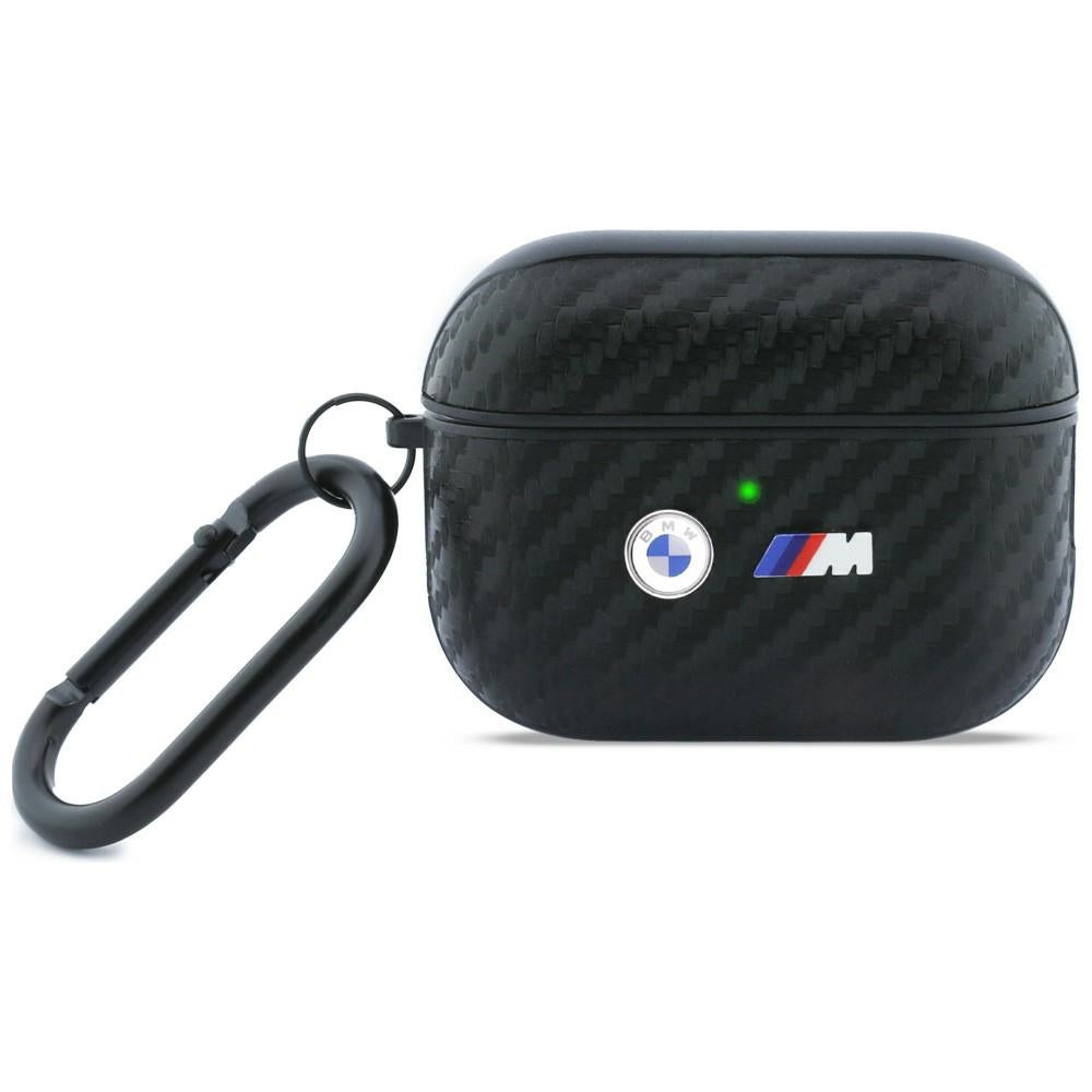 BMW Carbon Metal Logo Case for AirPods Pro 3 - Black_0